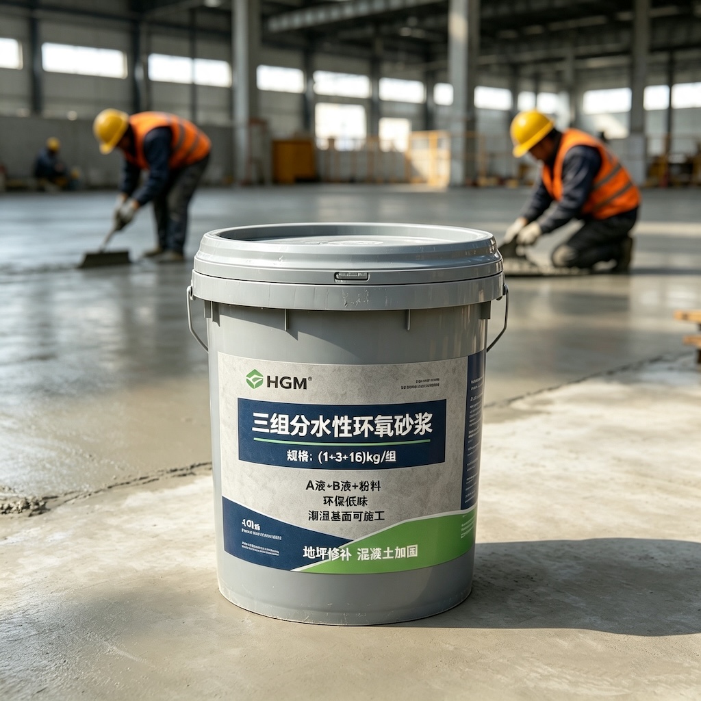 秦城三组份水性环氧砂浆